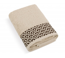 Froté osuška Krajka 70x140cm 500g béžová