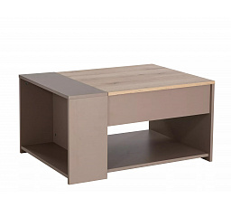 Konferenčný stolík DROP, Dub / Béžová
