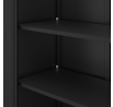 Kovová skriňa JANA Compact 1750 x 800 x 400 mm, čierna