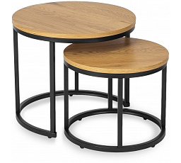 Sada stolíkov DELIA Dub Zlatý