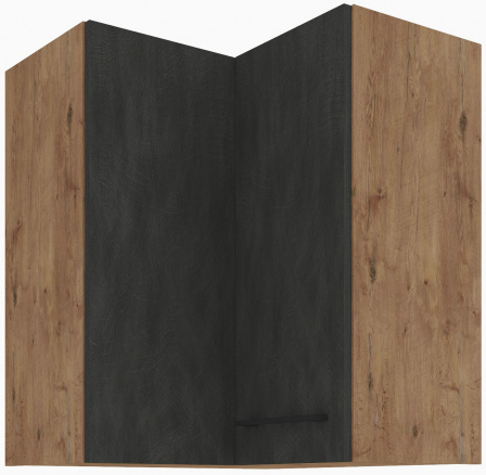 Horní rohová skřínka VEGAS - 60 x 60 GN-72 2F (90°), Dub Lancelot / Matera Horní rohová skřínka VEGAS - 60 x 60 GN-72 2F (90°), Dub Lancelot / Matera