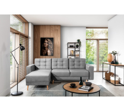 Rohová sedacia súprava univerzálna - ASGARD L, Monolit 84