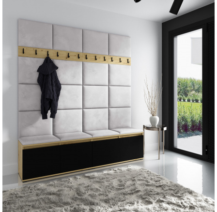 Predsieňová stena EMI 4, Trinity 32/Artisan+black