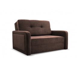 Pohovka rozkladacia FLINT Hnedá, Queens 04