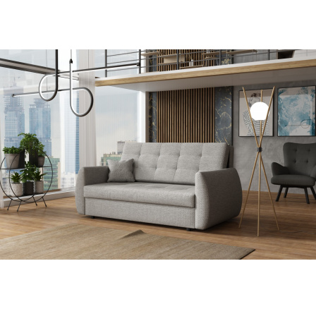 Pohovka Vivian Art III svetlo sivá