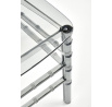 Jedálenská stolička K513, dymová