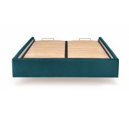 Posteľ MODULO 160 - korpus, Tmavozelený Monolith 37