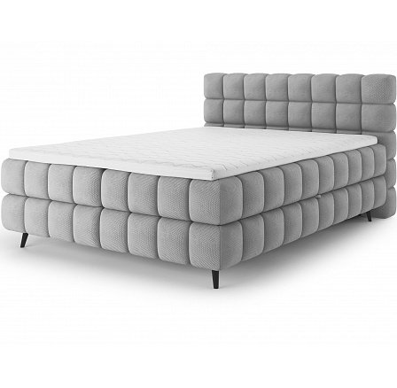 Čalúnená posteľ - boxspring SABENO 160x200, Calmora 04 Čalúnená posteľ - boxspring SABENO 160x200, Calmora 04
