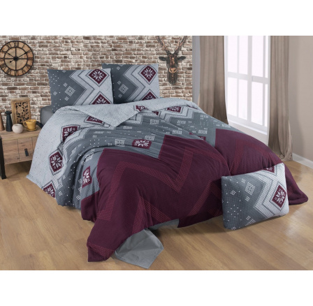Poťah flanel Scandinavia red 30x40 Poťah flanel Scandinavia red 30x40