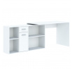 Písací stôl CARROLL 1D1S, Biela