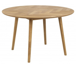 Stôl Nagano okrúhly rybia kosť