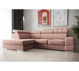 Rohová sedacia súprava ROYAL I 260×185 - voliteľný odtieň, pravá