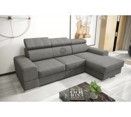 Rohová sedacia súprava ROYAL MINI 260×160 - voliteľný odtieň, pravá