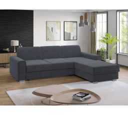 Rohová sedacia súprava Lubor P sivá