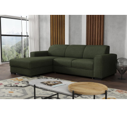 Rohová sedacia súprava Lubor L zelená