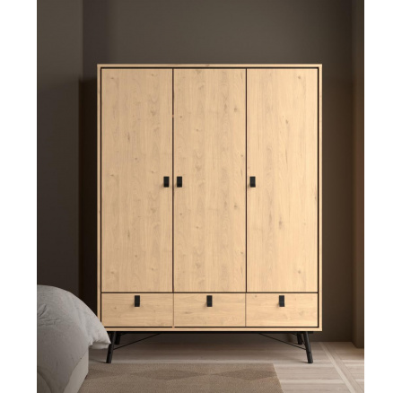 Šatní skriňa RAIN, jackson hickory