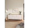 Komoda Iker 714, jackson hickory/biela