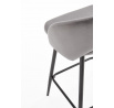 Barová stolička H96, sivá