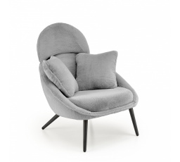 Kreslo Lounge MERRY, sivé