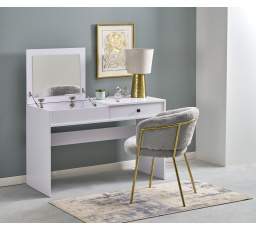 Toaletný stolík MEGAN, Biela