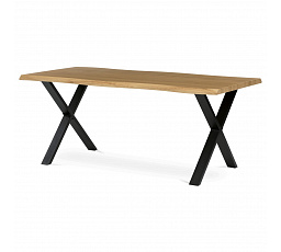 Jídelní stůl 180x90cm, mdf, divoký dub, HT-F4318 OAK