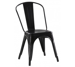 Stolička čierna LOFT