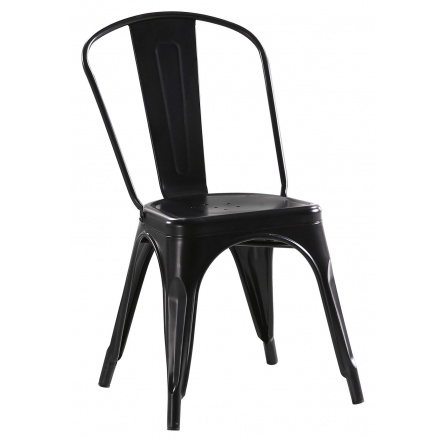 Stolička čierna LOFT