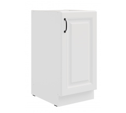 Dolná skrinka STILO - 40 D 1F BB, Biela/Biela