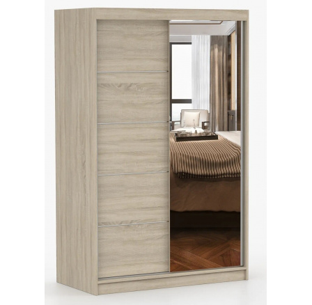 Šatní skriňa NOEMI 05, Sonoma