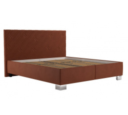 Posteľ Silviana 160x200, tehlová