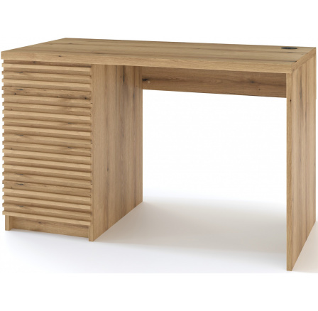 Písací stôl BISETT, Dub Artisan