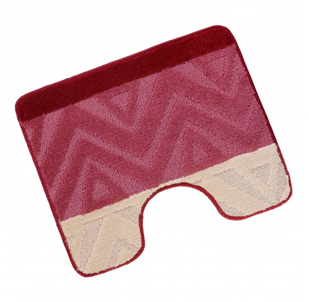 Predložka pred WC 60x50cm Chevron burgundy Predložka pred WC 60x50cm Chevron burgundy