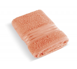 Froté uterák Linie 50x100cm 500g lososový