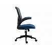 Kancelárske kreslo Q-333, Sivá/Modrá