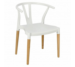 Krzesło Wicker PP Simplet białe