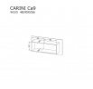 Systém "CARINI" CA9 - Farba: dub nash
