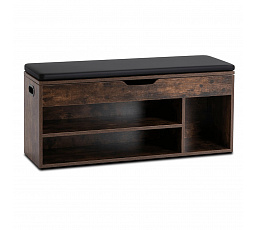 Botník ALEC 100 cm Dub Rustikálny/Čierny