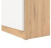 Botník SIMPLICITY 209, Jackson hickory/Biela