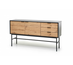 Komoda MURANO KM-1, dub artisan/čierna