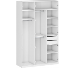 Šatníková skriňa FLEX body K7, biela