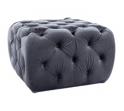 ZAMATOVÝ PUF SOPHIA GREY BLUVEL 14