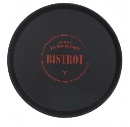 Protišmykový podnos Bistrot červený