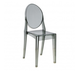 Stolička Viki šedá transp.