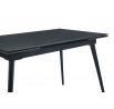 Rozkladací stôl grafitový mat 120x180x80 ST26-FXJG