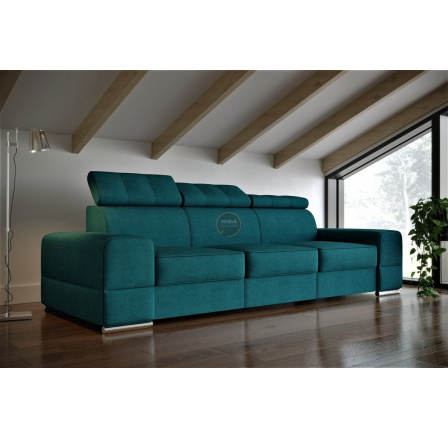 Sofa ROYAL III 295 cm - tyrkysová
