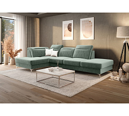 ČALÚNENÁ ROHOVÁ SEDAČKA OSLO MINI 295x180 - ľavá