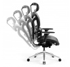 Ergonomické kancelárske herné kreslo Commander čierno-sivé