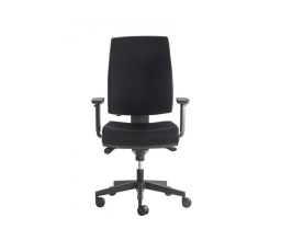 Kancelárske kreslo JOB čierne s podrúčkami