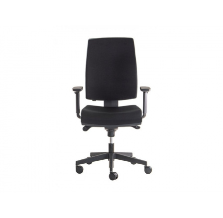 Kancelárske kreslo JOB čierne s podrúčkami