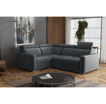 Sedacia súprava Petrit III ľavá Paros tmavo sivá Sedacia súprava Petrit III ľavá Paros tmavo sivá